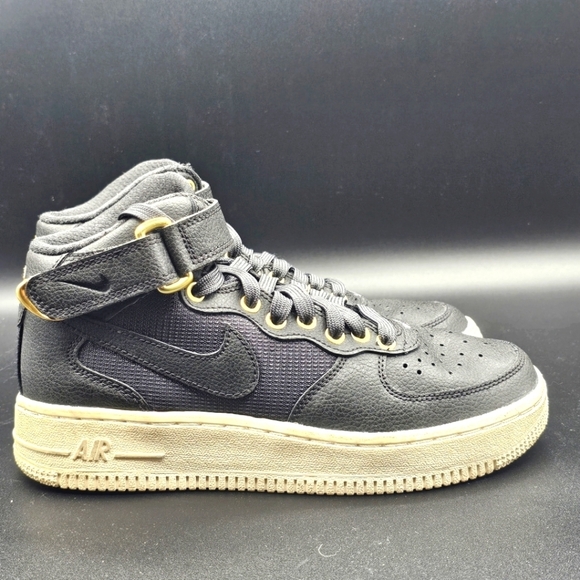 Nike Air Force 1 Mid LV8 GS 'Anthracite' - Picture 2 of 9